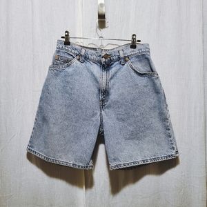 Vintage Orange Tab Levi's Highwaisted 915 short